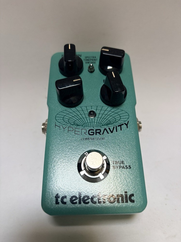 TC Electronic Hyper Gravity Mini Compressor Fx Pedal OPEN BOX