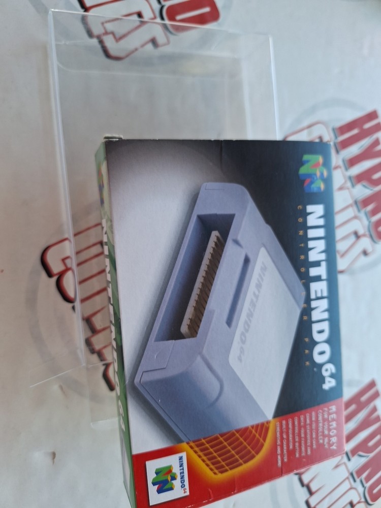 Nintendo 64 Controller Pak CIB Gem Authentic Must See!