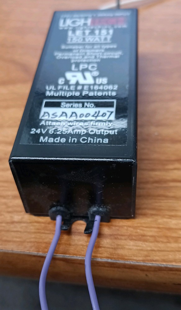 GE 66970 - Lightech 150 watt Output 120 volt Input Electronic Halogen