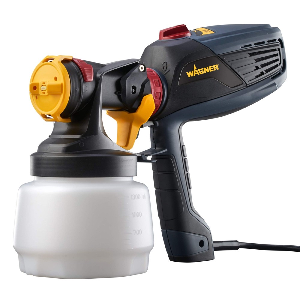 HVLP Paint Sprayer Flexible for Unthinned Latex Includes Nozzle Multi-Colored