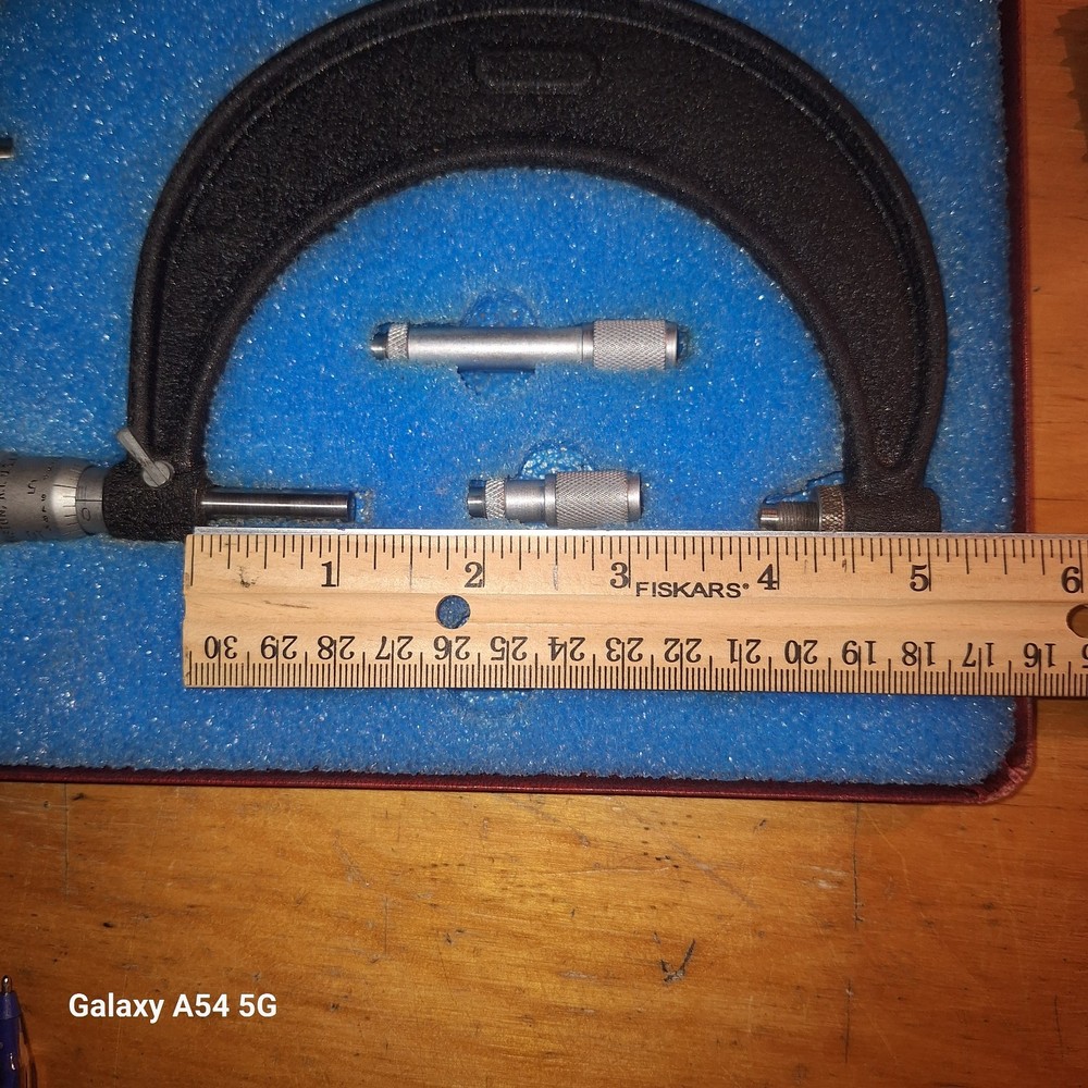 Micrometer Central Tool Co. Tool Set With Case