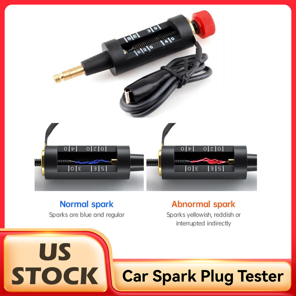 SPARK PLUG Tester Coil Engine In Line Auto Diagnostic Ignition System Test Tool