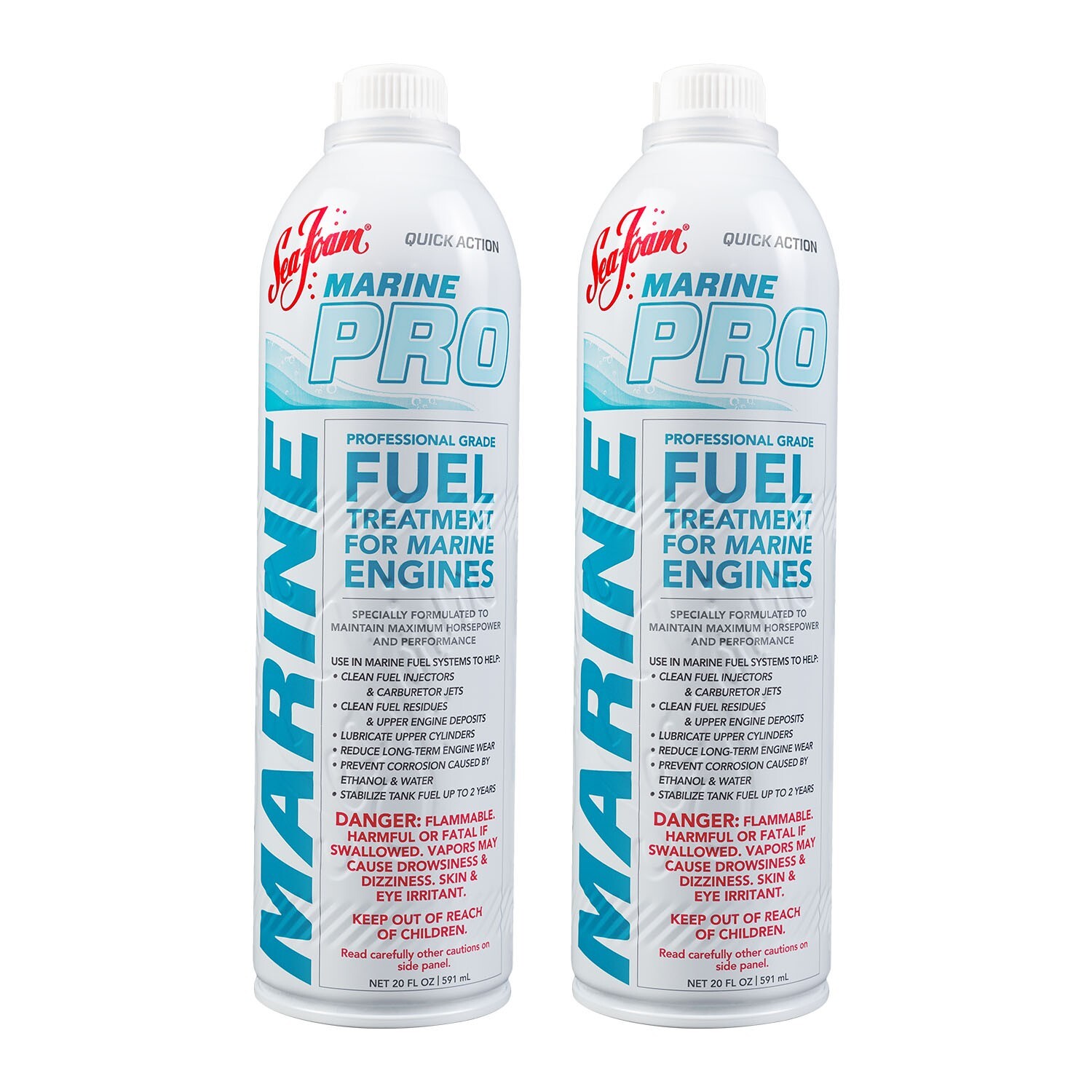 Sea Foam Marine PRO Gasoline Boat Fuel Treatment MP20 20oz Pack of 2
