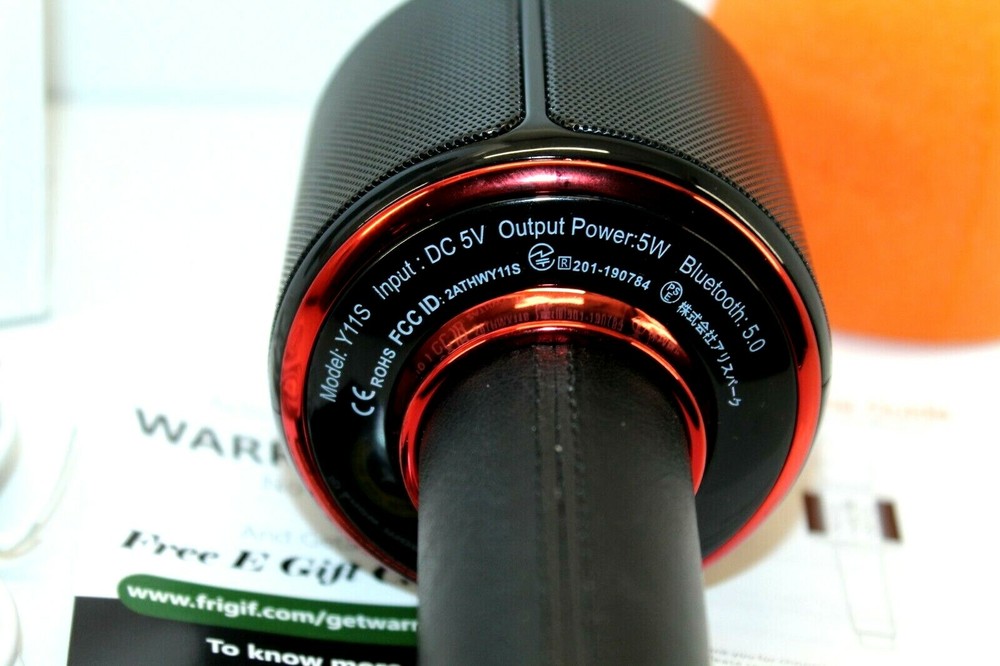 GOODaaa Bluetooth Karaoke Microphone Wireless Microphone 3000mAh Y11S