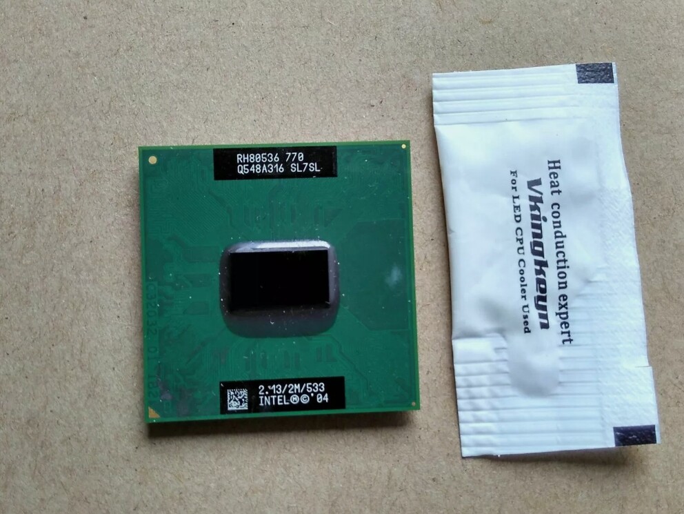 Intel Pentium M 770 SL7SL 2.13GHz 2M 533MHZ FSB SOCKET 479 Mobile CPU Processor