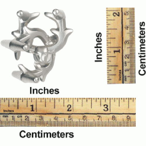 Cast Elk - Hanayama Metal Puzzle