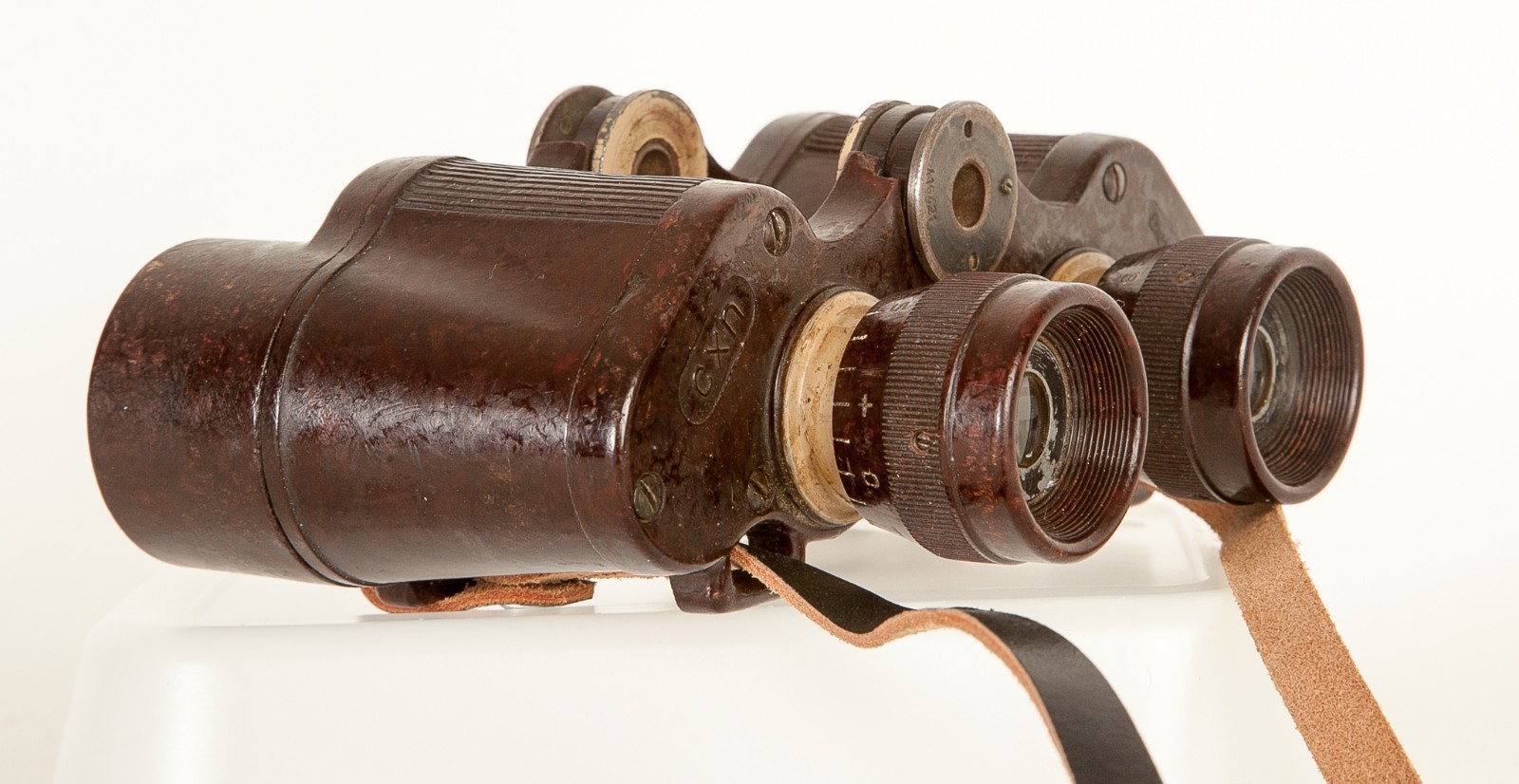 WWII German Binoculars CXN BAKELITE 6x30 Dienstglas SUPER RARE READ DESCRIPTION!