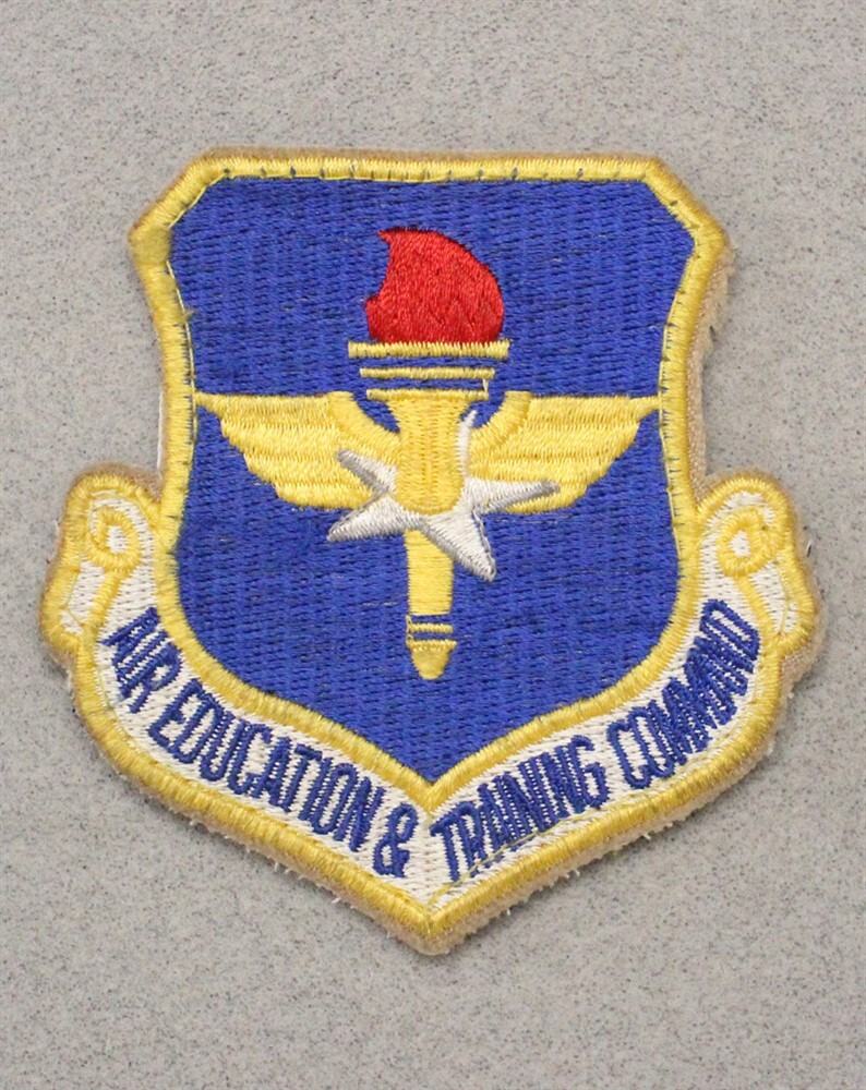 USAF Air Force Patch 151: Air Education & Training Command - 3" w/hook & loop