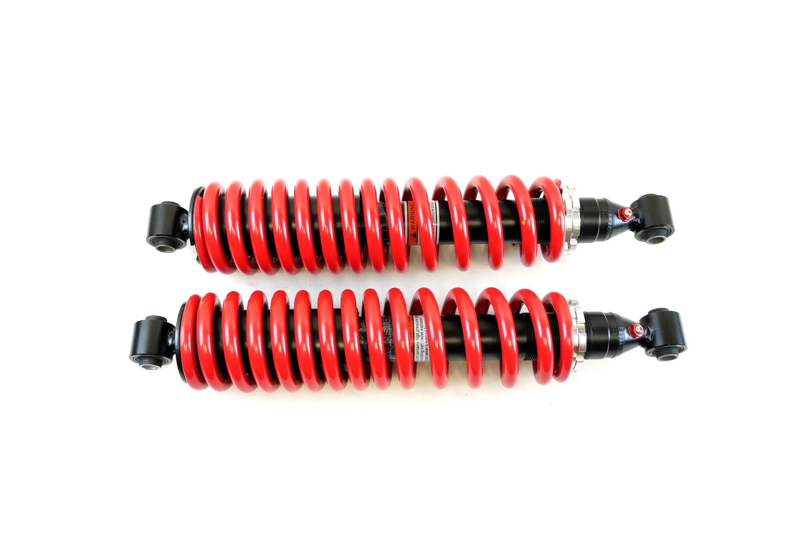 Monster Rear Shocks for Yamaha Rhino 660 2004 Red Quality Tested Gas-Charged