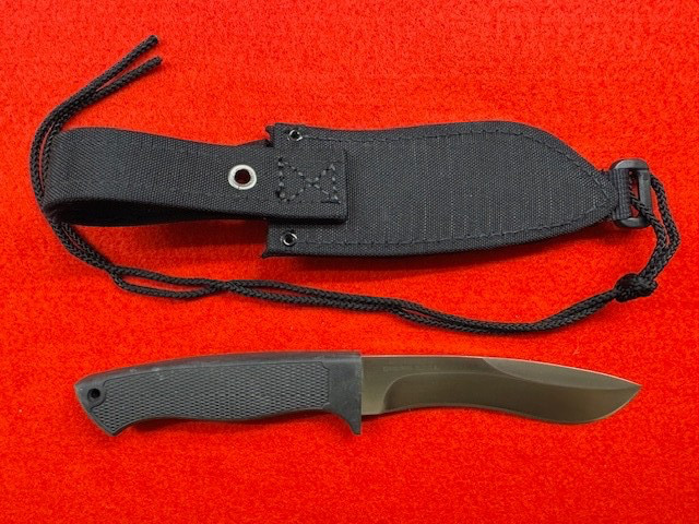 BLACKJACK KNIVES MAMBA, JAPAN MADE, US FINISHED, MINTY WITH SHEATH (778)