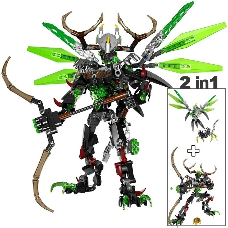 Bionicle Skull Warrior Action Figure Building Blocks Set for Kids-NO OriginalBox