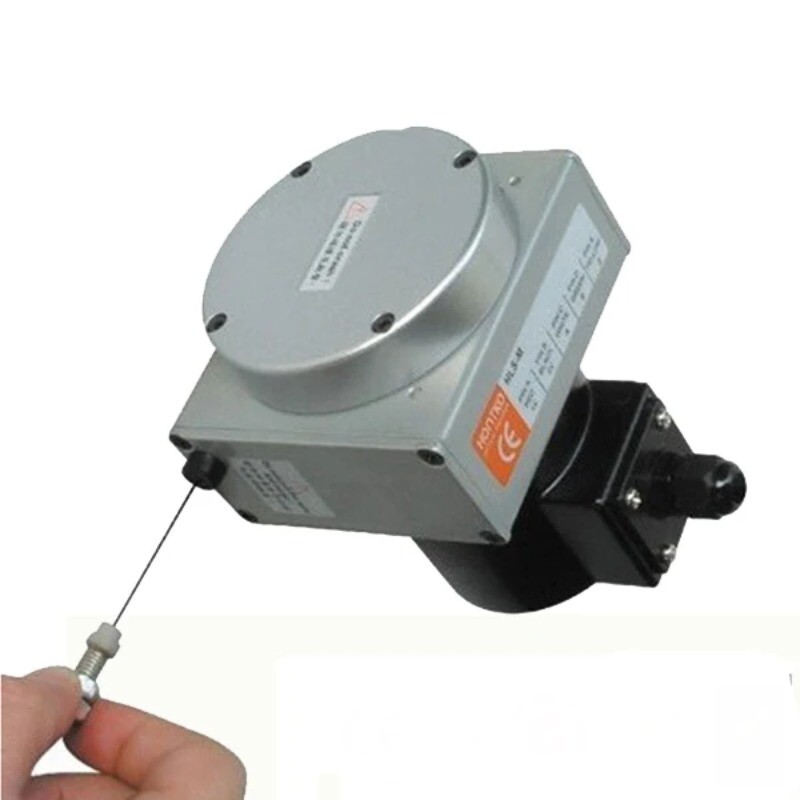 Linear Potentiometer Absolute Linear Encoder Pull Rope Displacement Sensor