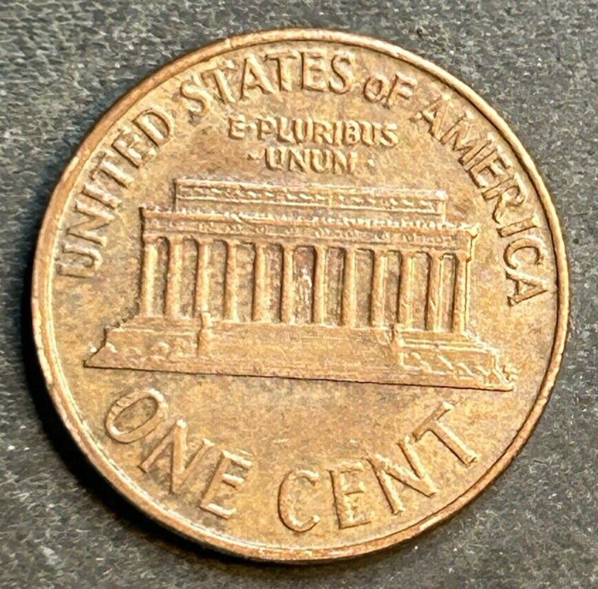 1961 D Lincoln Memorial Repunched Mint Mark