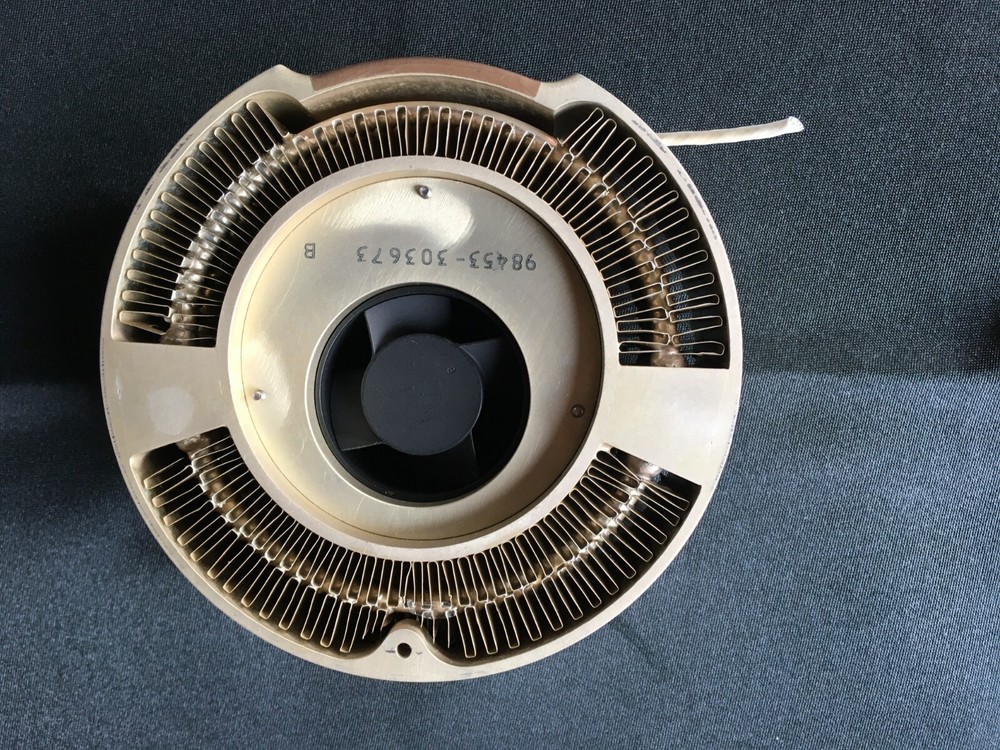 Heater Core from F-14 Tomcat High Altitude Camera System. Mil-spec