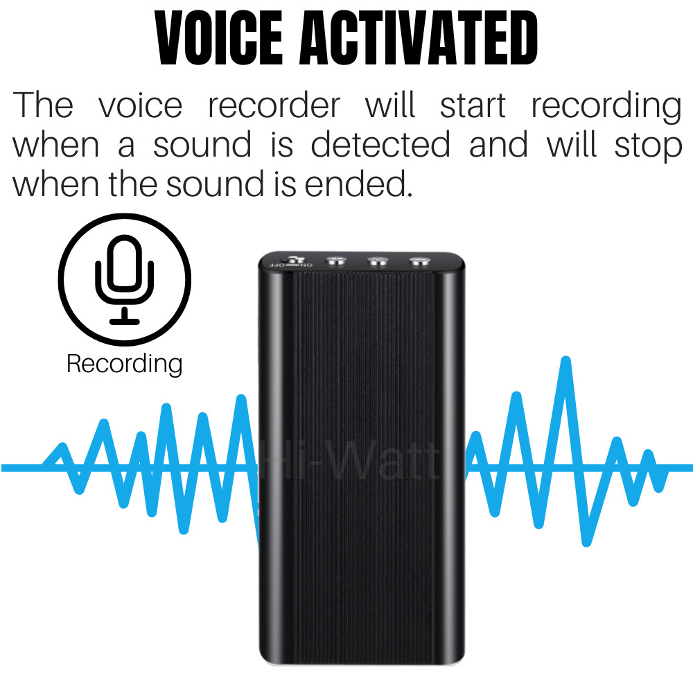 240 Hr Mini MP3 Spy Digital Voice Activated Recorder Audio Recording Device 16GB