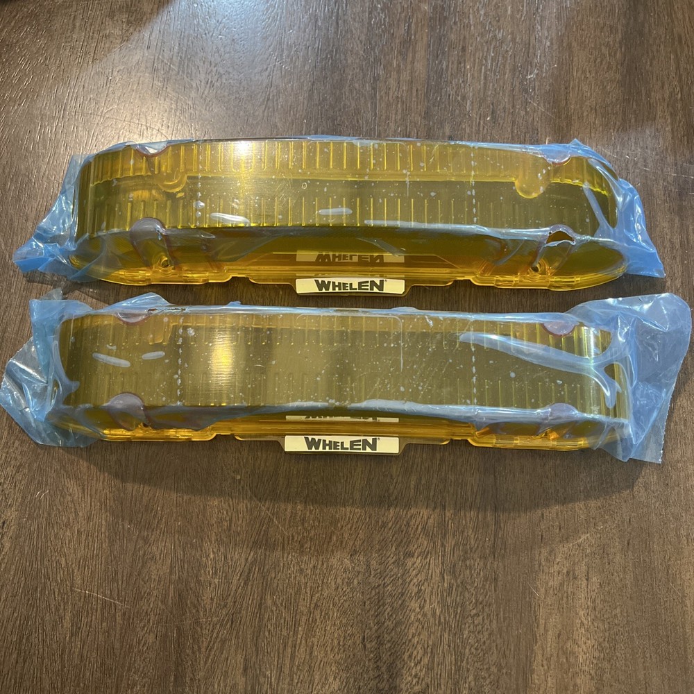 Whelen Liberty  endcaps (2) Amber