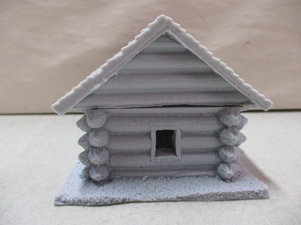 Resin Log Cabin for Wargaming A
