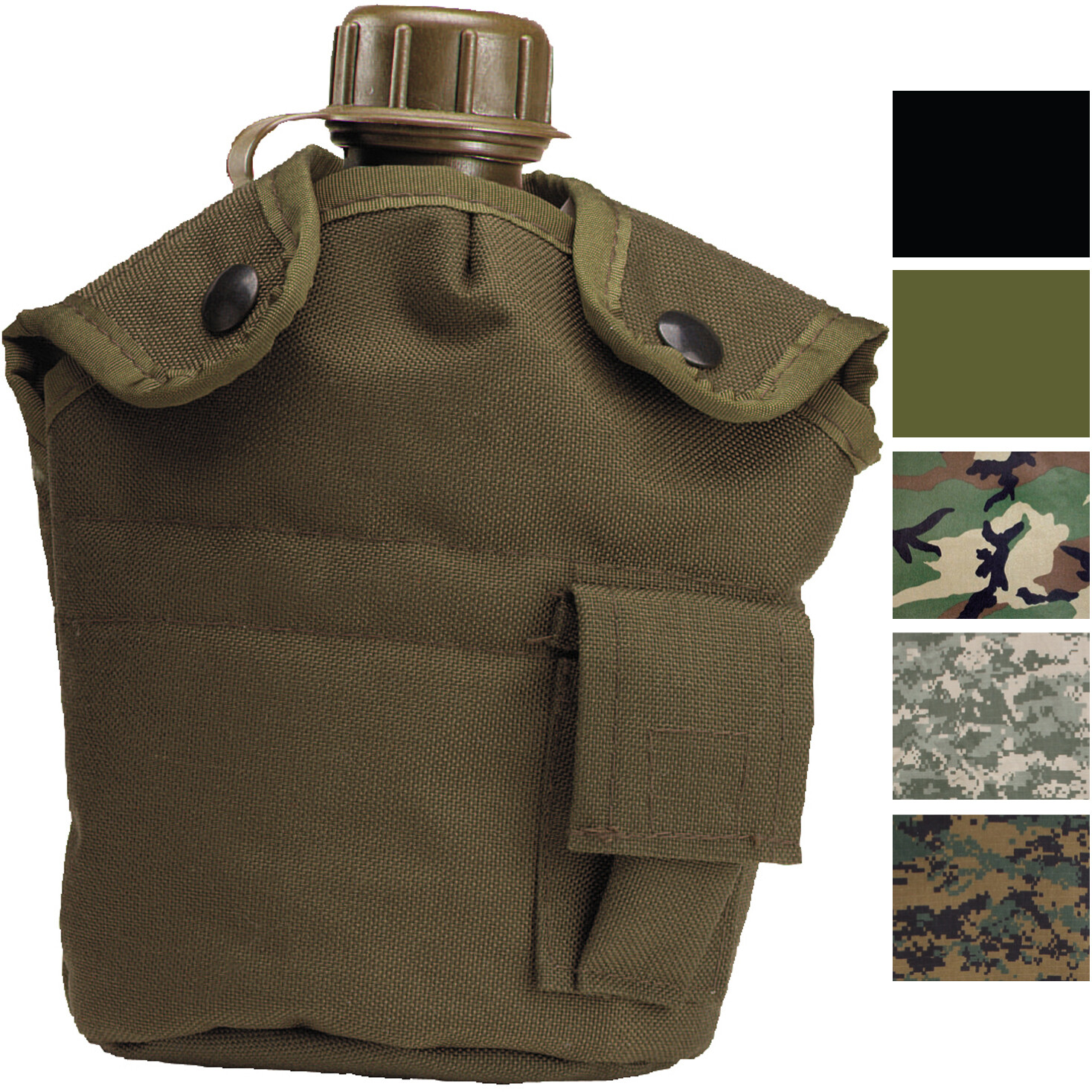 ALICE 1 Qt Canteen Cover with Clips for Hiking Travel Camping