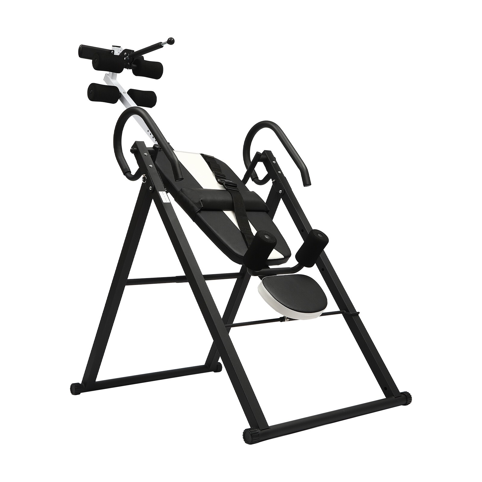 Foldable Inversion Table Teeter Advanced Back Pain Ankle Relief Gravity Fitness