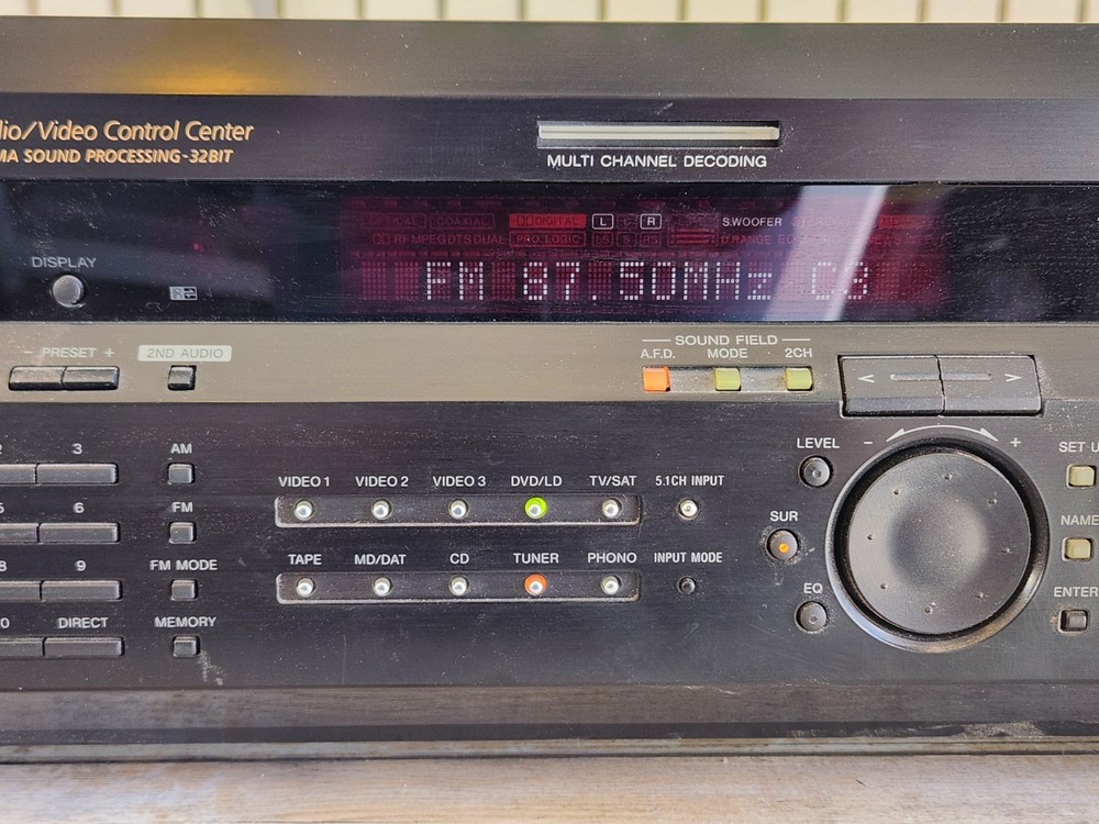 Sony STR-DE935 AV Receiver Dolby Digital/DTS 5.1 Digital A/V Controller Tested
