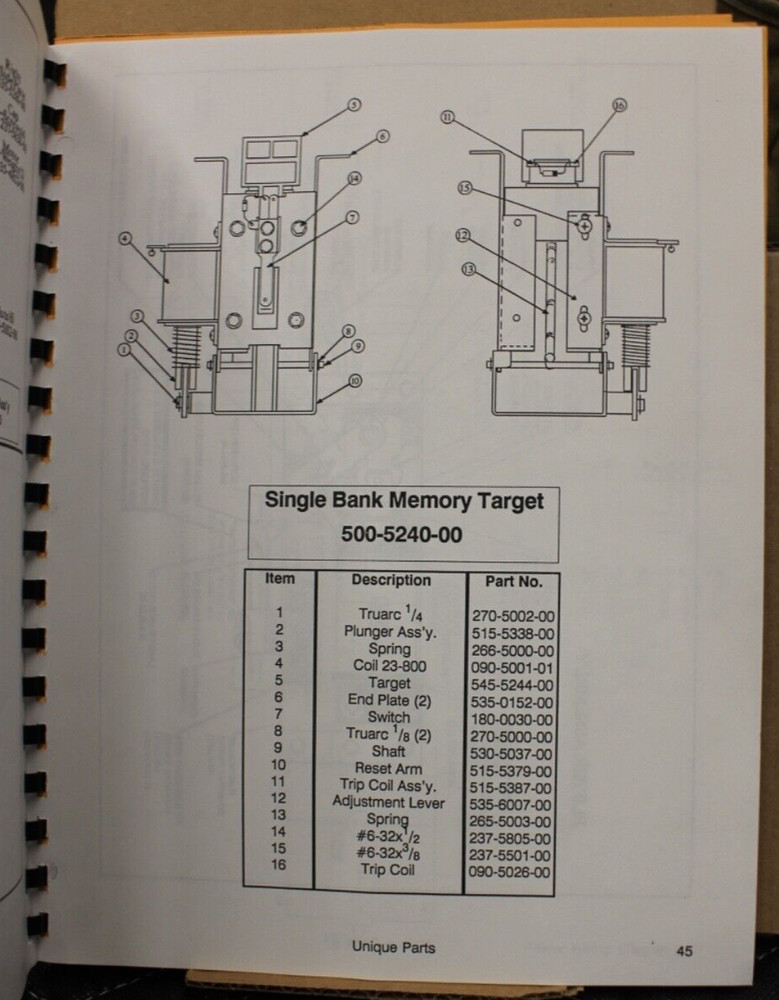 Checkpoint Pinball Manual - Data East