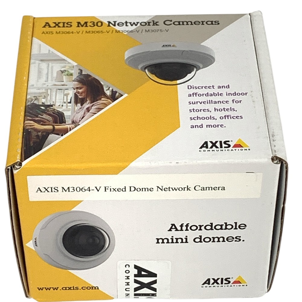 Axis M3064-V Fixed Dome Network Camera
