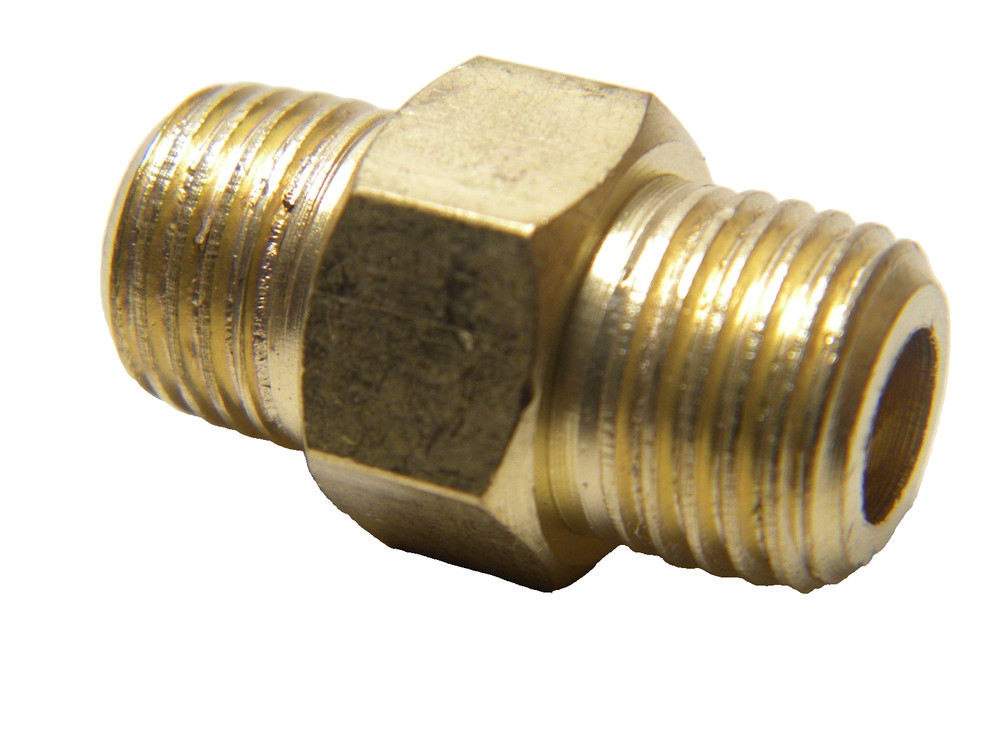Carpet Cleaning 1/4" HEX MxM Brass Nipple