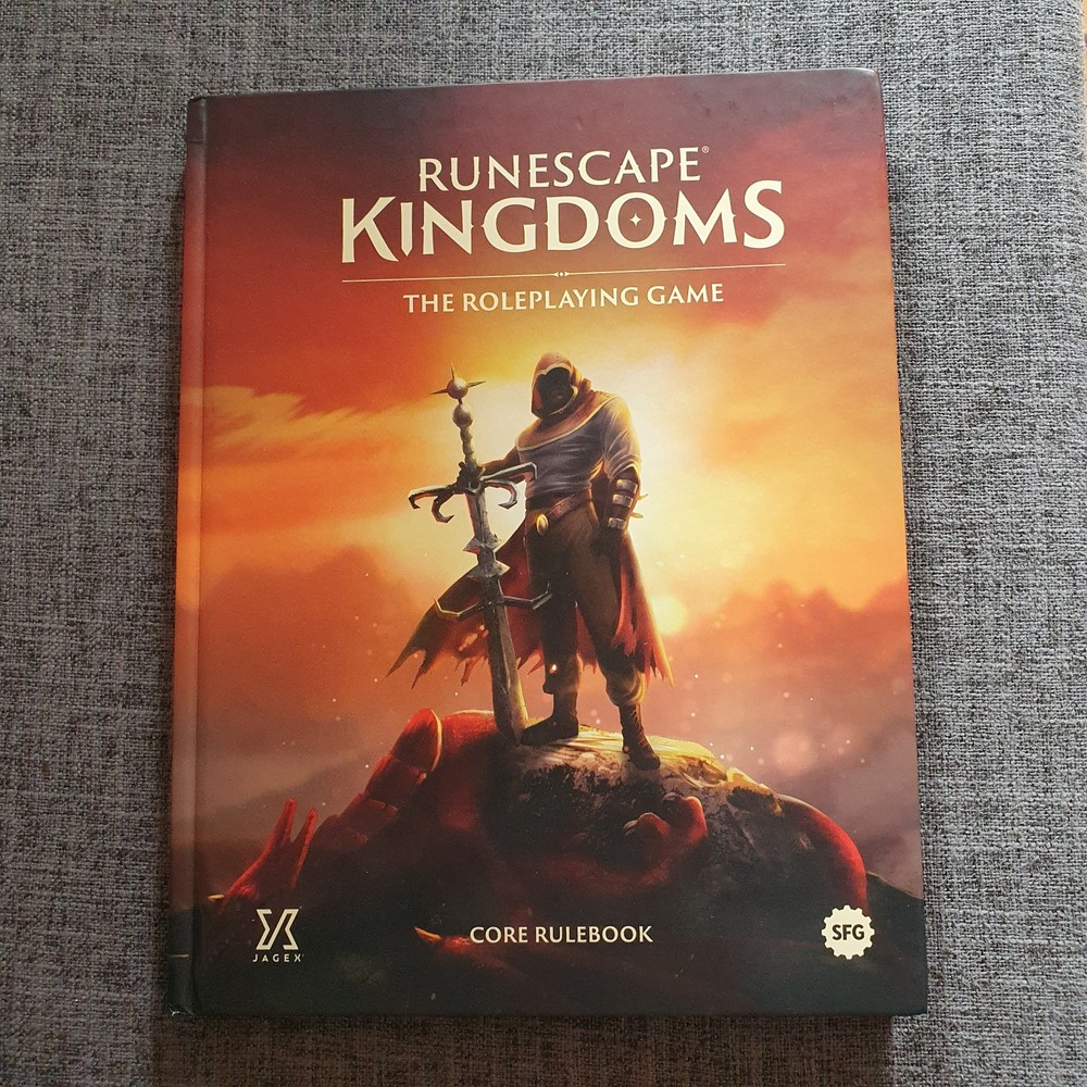 RuneScape Kingdoms The Roleplaying Game - RPG Core Rule Book + Quickstart Guide