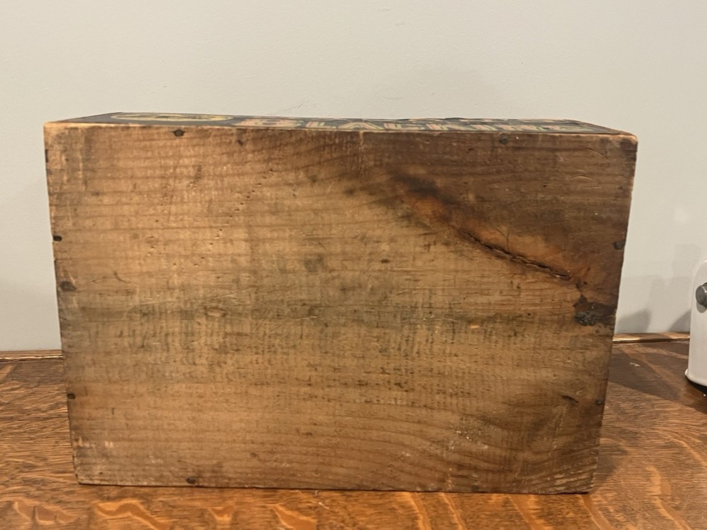 ANTIQUE MASON'S CHALLENGE BLACKING STORE DISPLAY WOOD BOX