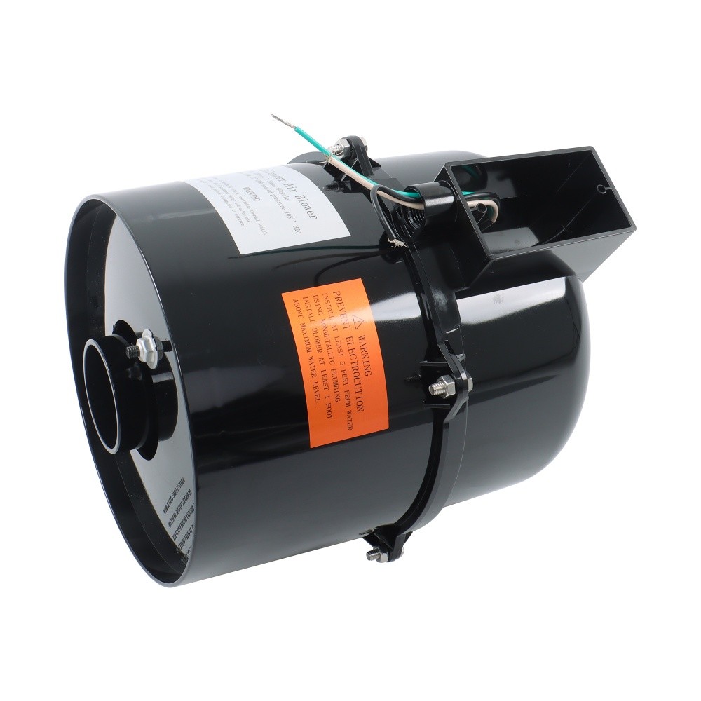 6315141 Air Supply Silencer Blower Motor 1.5 HP 120V 7.3 Amps For Hot Tubs & Spa