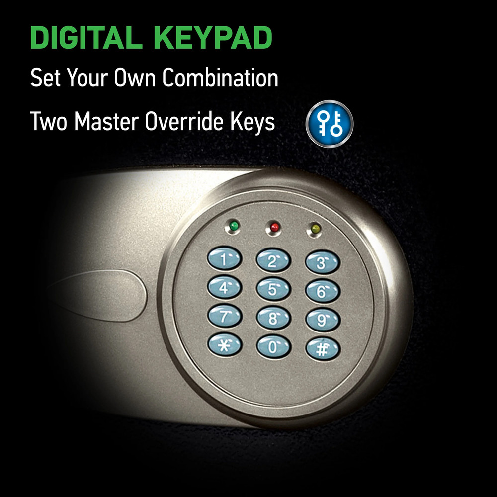 SentrySafe X075 Digital Keypad Security Safe - 0.78 Cu. Ft. Storage Solution
