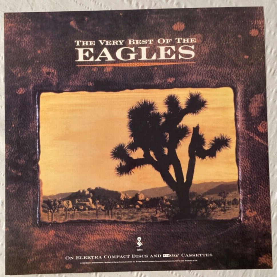 Eagles 1994 Two-Sided Promo Poster Tour The Very Best Of