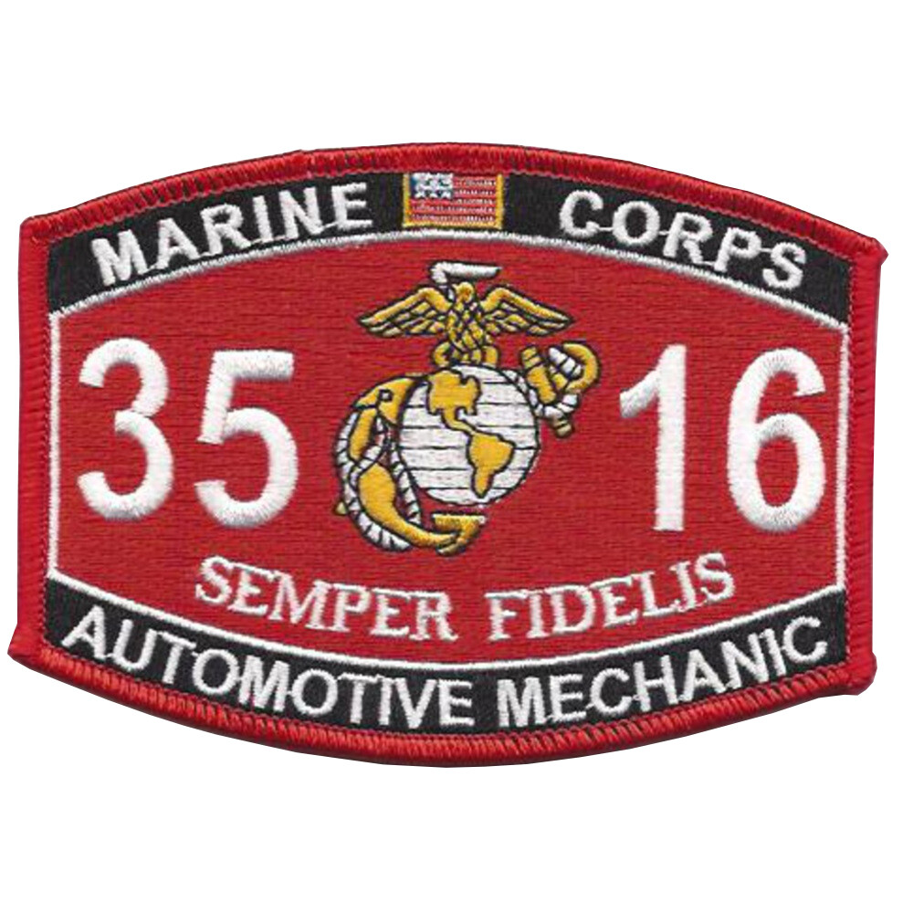 3516 Automotive Mechanic MOS Patch