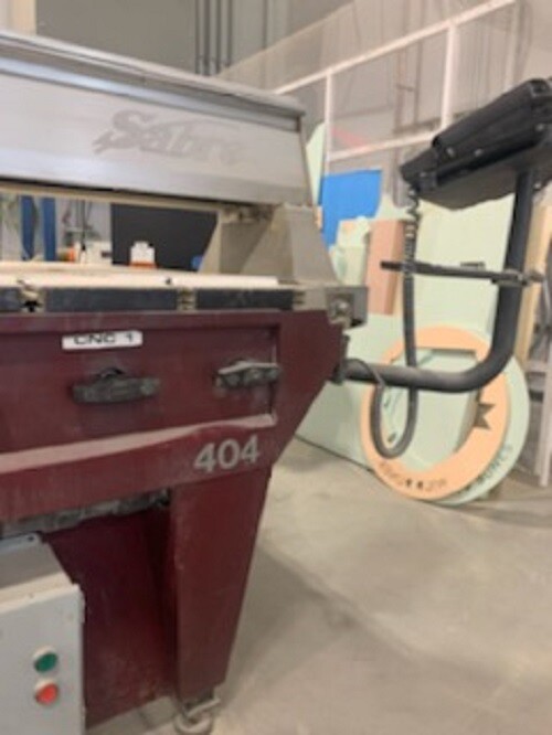 Gerber Sabre 404 CnC Flatbed Router (USED)