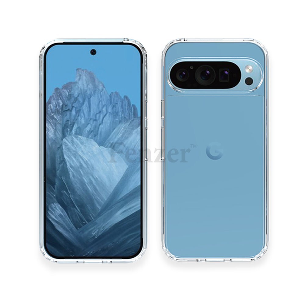 Fenzer Ultra Slim Protector Shockproof Phone Case CLEAR Google Pixel 9 / 9 Pro