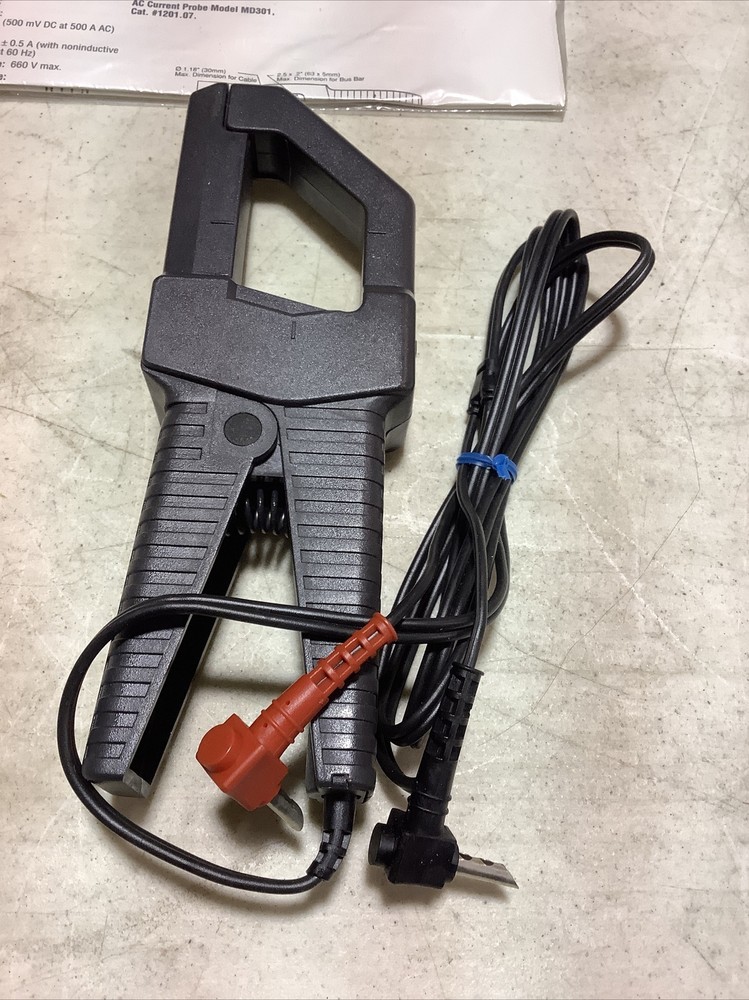AEMC Instrument AC Current Probe 1201.07 Model MD013