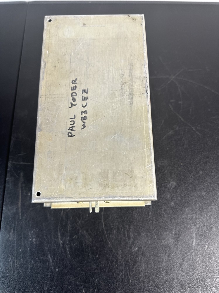 Paul Yoder WB3CEZ. +Dycomm- Model 10-0. Serial 10-520