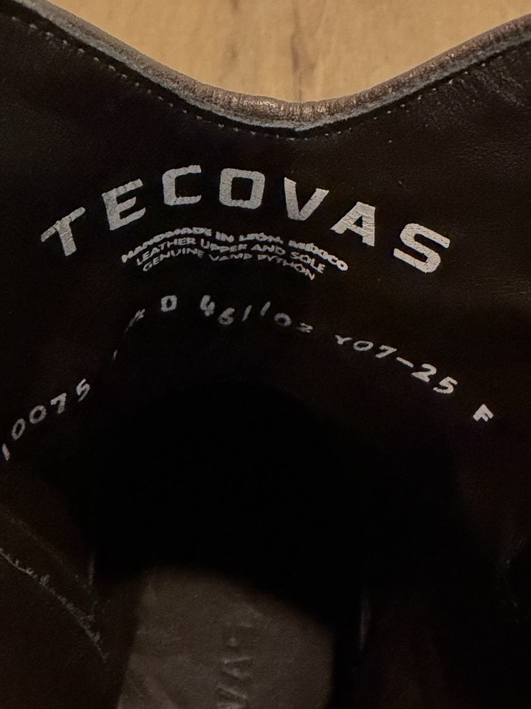 Tecovas Exotic Python Boots 12.5 D