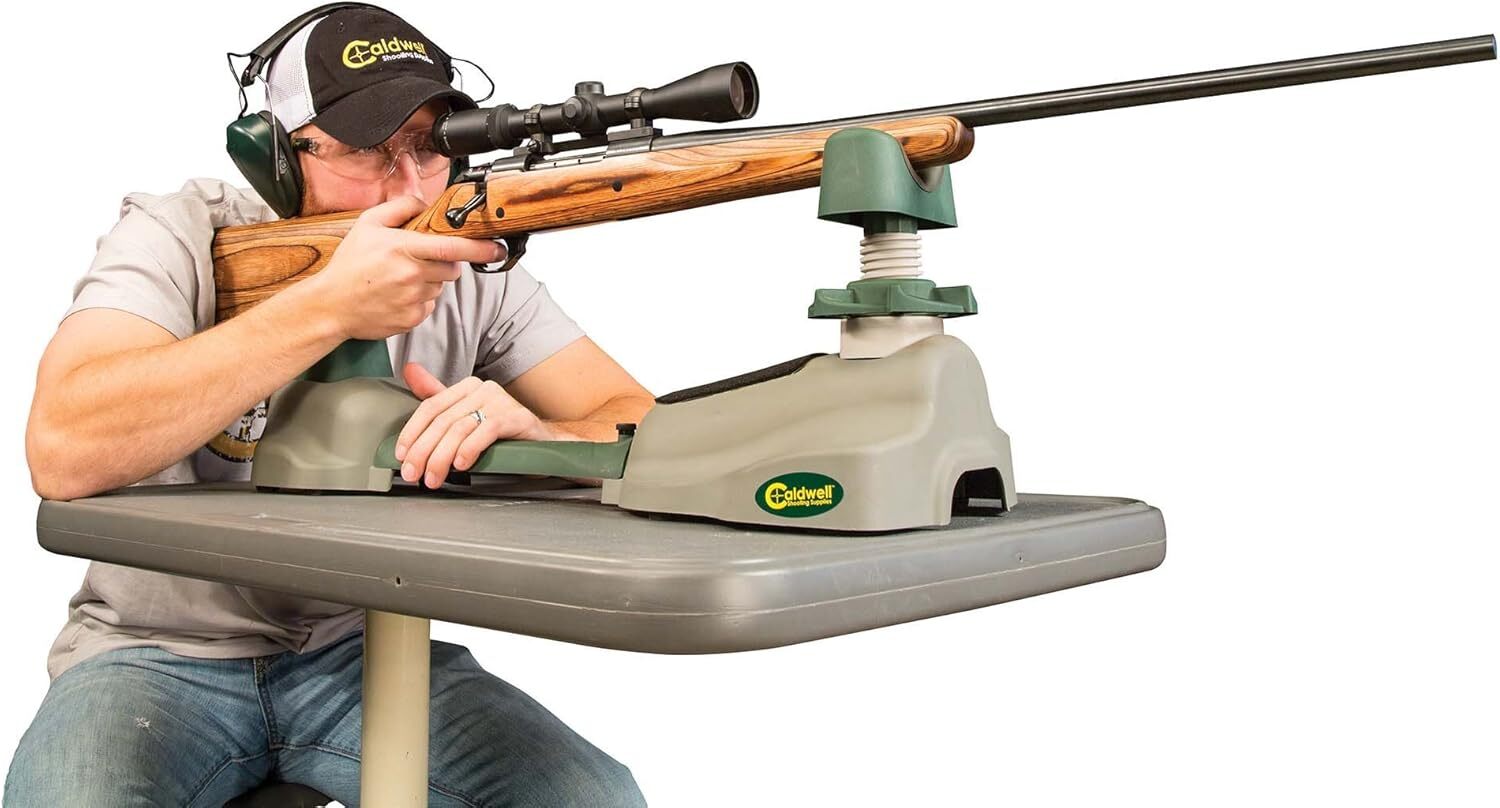 Shooting Rest For Rifles Pistol Gun Vise Bench Range Stand Target Sight Portable