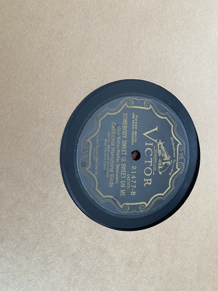 1904 victor talking machine records