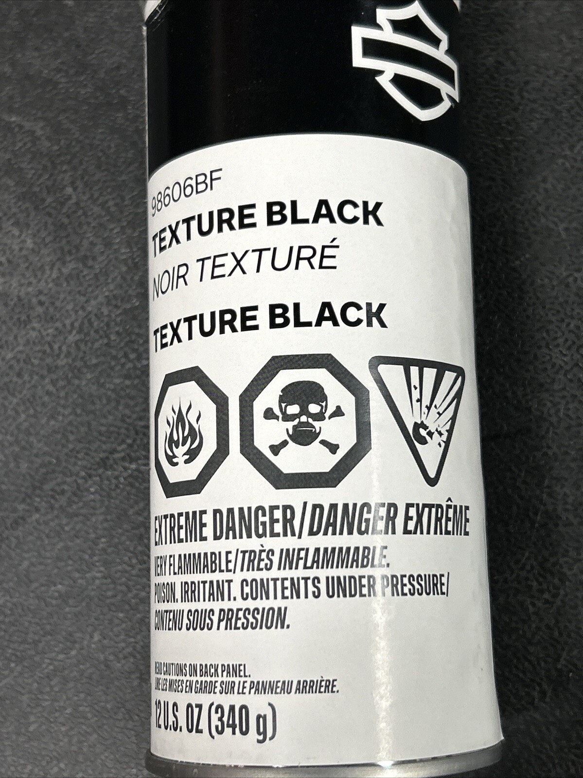 Black Texture TOUCH UP PAINT 98606BF 12OZ