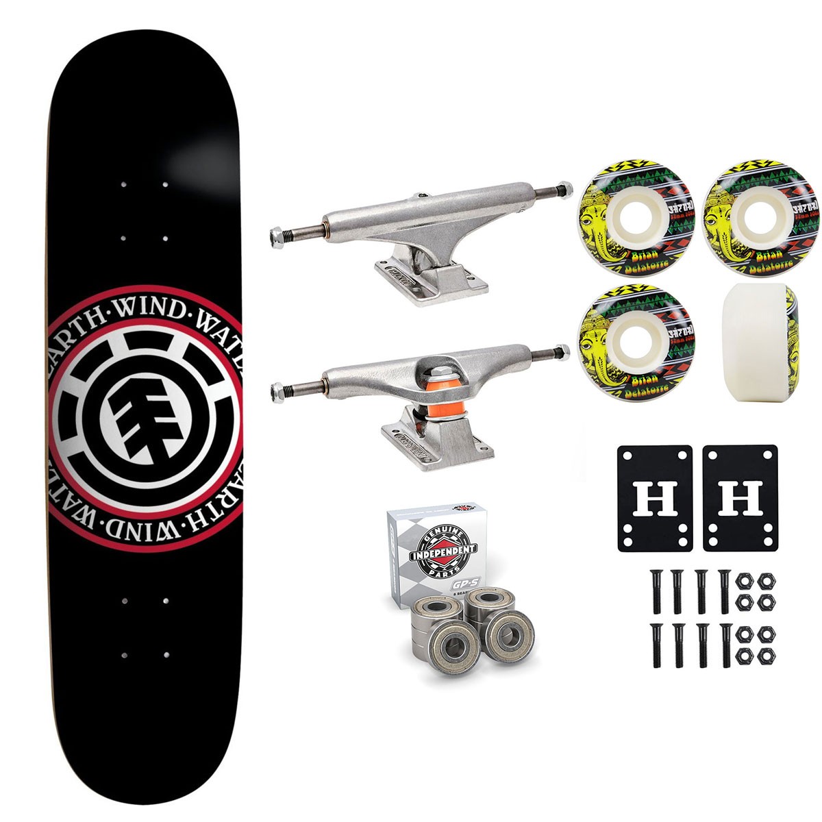 Element Skateboard Independent Satori Premium Complete Assembly Kit