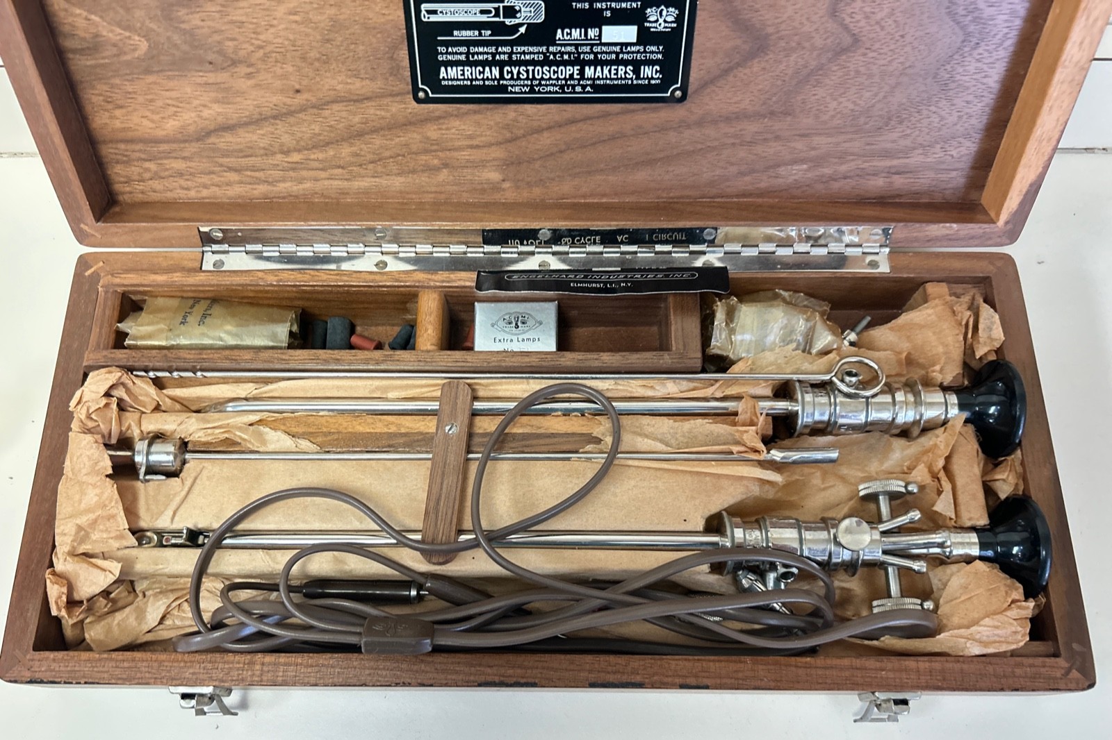 Vintage ACMI American Cytoscope Set - Military Medical Surplus