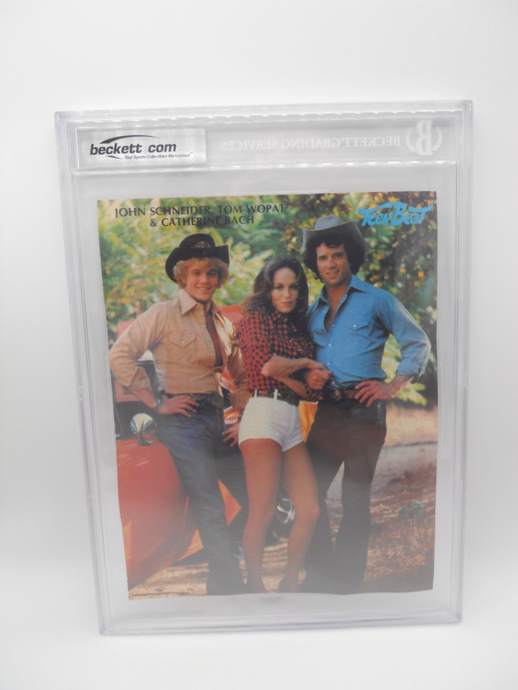 Eric Carr KISS Signed Autographed Magazine Page Beckett Authentic & Encapsulated