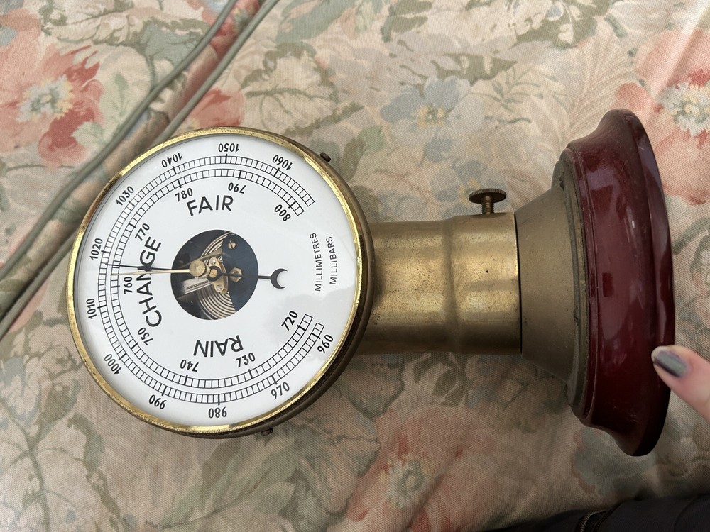 Brass Barometer