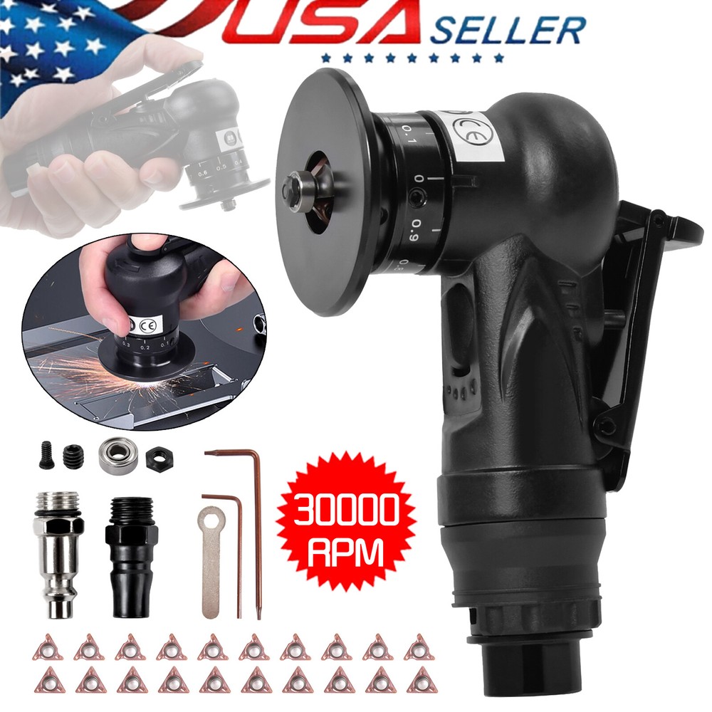 1/4"Pneumatic Chamfering Machine Handheld Grind Tool Deburring Trimming Beveling