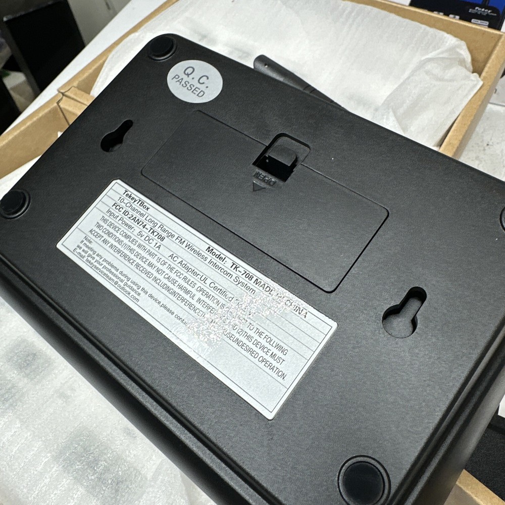 Tekey TBOX TK-708 Multi-Channel Long Range FM Wireless Intercom Systems