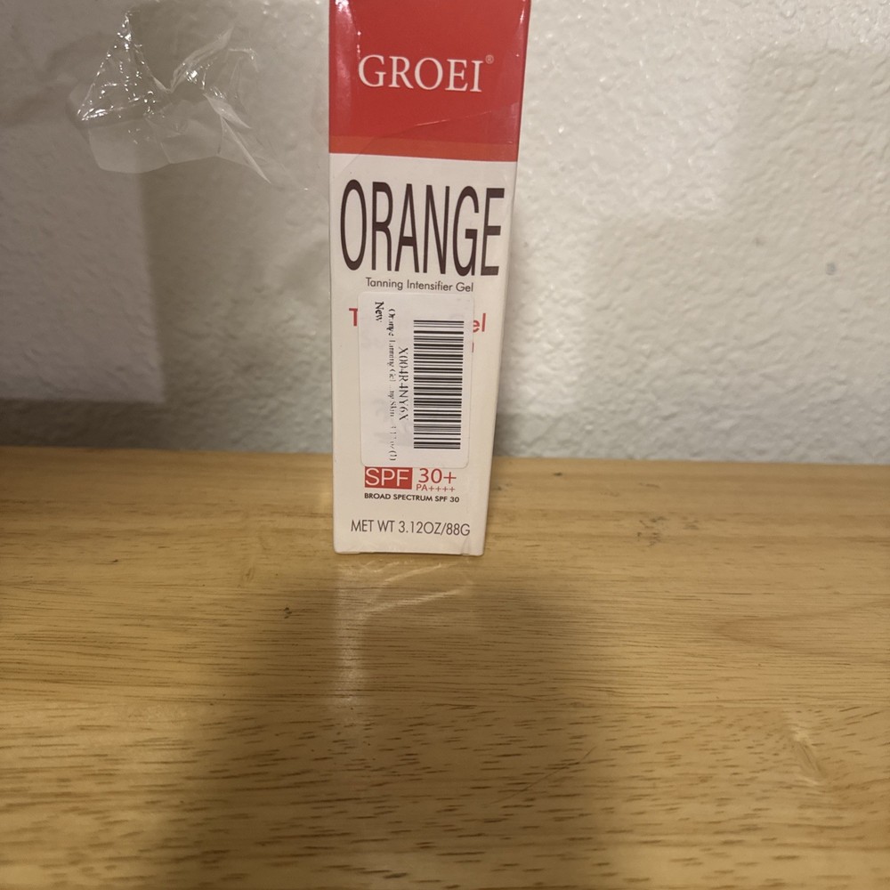 New Groei  ORANGE Tanning Gel