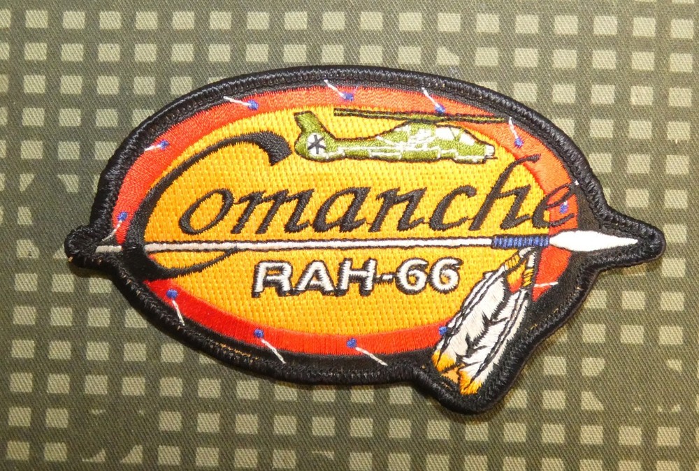 Original US Army Comanche RAH-66 Stealth Helicopter Program Patch