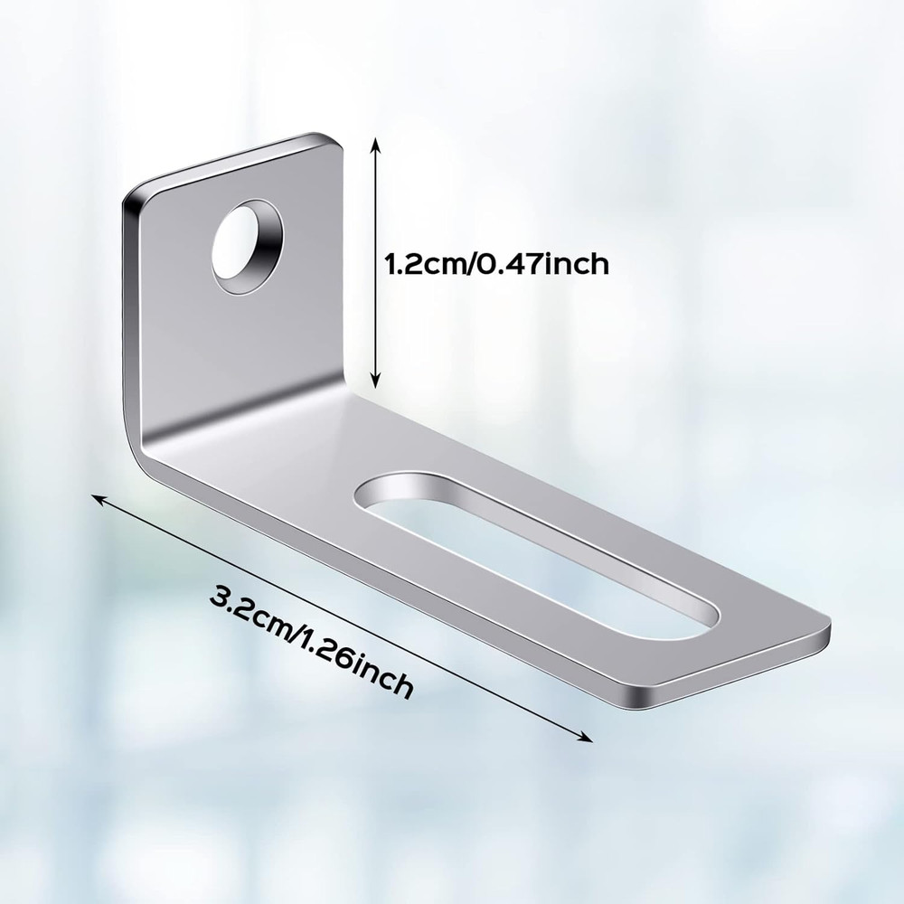 20 Set Whiteboard Brackets Whiteboard Installation Hardware Kit Mounting Wall Ha